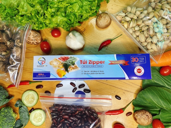 Túi Zipper - Bao Bì Vipaco - Công Ty TNHH Đầu Tư ứng Dụng Sản Xuất Bao Bì Việt